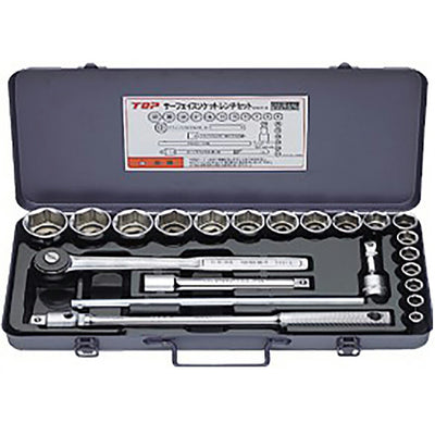 トップ工業　サーフェイスソケットレンチセット（差込角12.7mm）　【品番：SSS-417S】