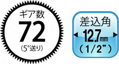 トップ工業　首振り伸縮ラチェットハンドル（差込角12.7mm）　【品番：SR-4】