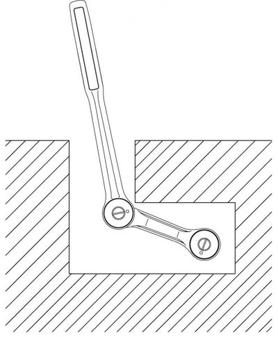 トップ工業　ハンディラチェット（差込角12.7mm）　【品番：RH-4S】