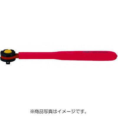 トップ工業　絶縁ラチェットハンドル（差込角9.5mm）　【品番：RH-3ZR】