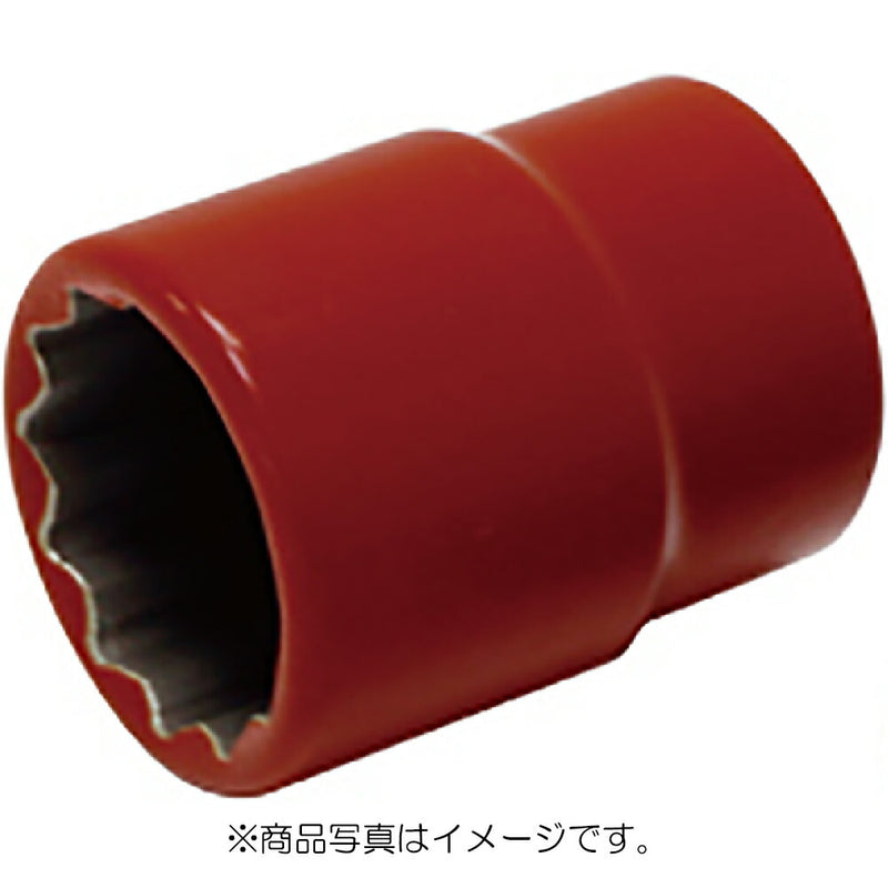 トップ工業　絶縁ソケット（差込角12.7mm）　【品番：S-424ZR】