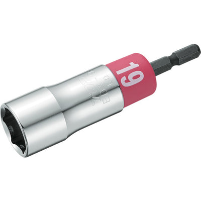 トップ工業　電動ドリル用 α アルファ ソケット　【品番：EDX-19】