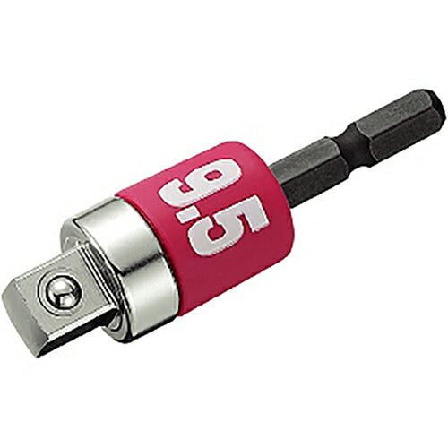 トップ工業　電動ドリル用 α アルファ ソケットアダプター （ボール止めタイプ）　【品番：ESA-3DX】