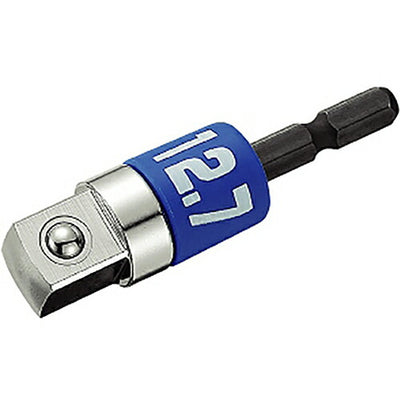 トップ工業　電動ドリル用 α アルファ ソケットアダプター （ボール止めタイプ）　【品番：ESA-4DX】