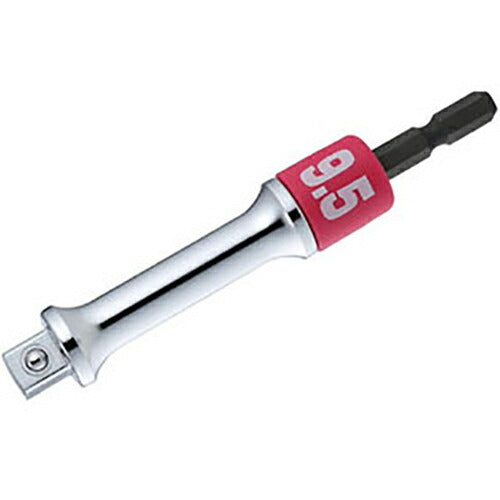 トップ工業　電動ドリル用 α アルファ ソケットアダプター ロングタイプ （ボール止めタイプ）　【品番：ESA-3DXL】