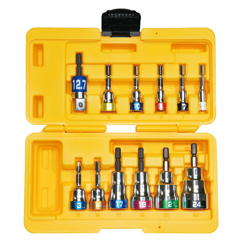 トップ工業　電動ドリル用 ショートソケット セット　【品番：EHS-5524AS】