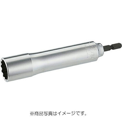 トップ工業　電動ドリル用 12角ソケット ロングタイプ　【品番：ESS-19L】