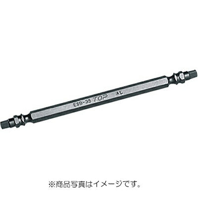 トップ工業　電動ドリル用 四角ビット（マグネット付）　【品番：ESB-3.5P-110】