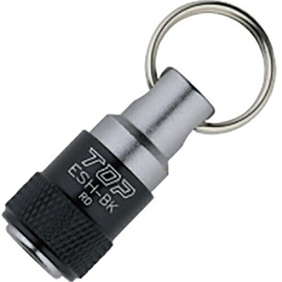 トップ工業　携帯用ソケットホルダー（リング付）　【品番：ESH-BK】