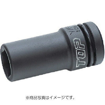 トップ工業　インパクト用 ディープソケット 差込角12.7mm　【品番：PT-412L】