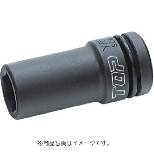 トップ工業　インパクト用 ディープソケット 差込角12.7mm　【品番：PT-412L】
