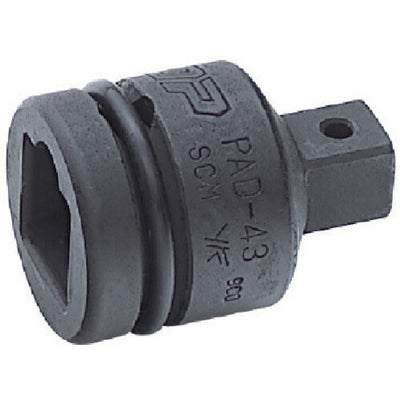 トップ工業　インパクト用ソケットアダプター 差込角12.7mm→差込角9.5mm　【品番：PAD-43】