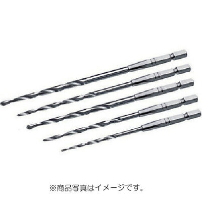 トップ工業　電動ドリル用六角シャンク 鉄工ドリルセット　【品番：ETD-2038】