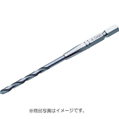 トップ工業　電動ドリル用六角シャンク 鉄工ドリル　【品番：ETD-3.8】