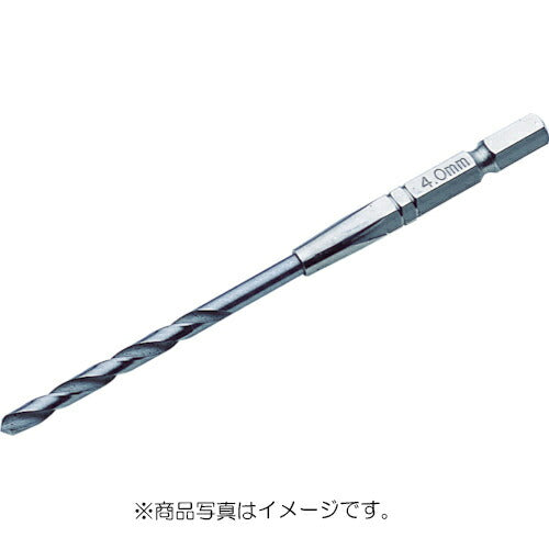 トップ工業　電動ドリル用六角シャンク 鉄工ドリル　【品番：ETD-4.2】