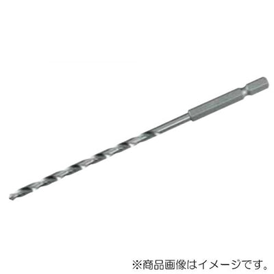 トップ工業　電動ドリル用六角シャンク 鉄工ロングドリル　【品番：ETD-6.0L】