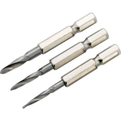 トップ工業　電動ドリル用六角シャンク テーパー下穴錐ミニタイプセット　【品番：ETK-3SS】