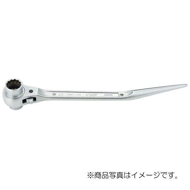 トップ工業　鳶仕様ラチェットレンチ　【品番：RM-19×24N-BT】