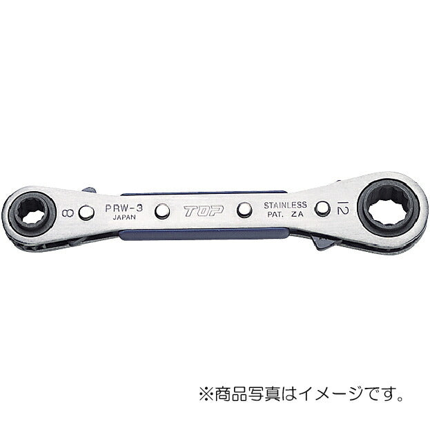 トップ工業　4サイズ板ラチェットレンチ　【品番：PRW-7S】