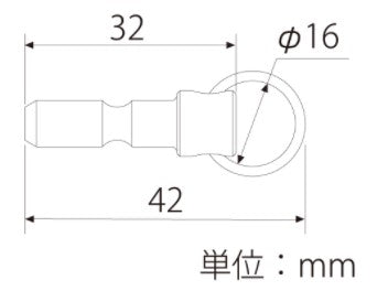 トップ工業　アルミキーアダプター　【品番：ESH-AB】