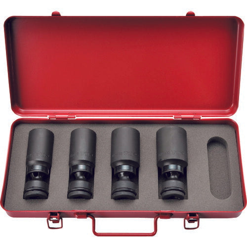 トップ工業　インパクトレンチ用ユニバーサルソケットセット（差込角12.7mm）　【品番：PUS-2632S】