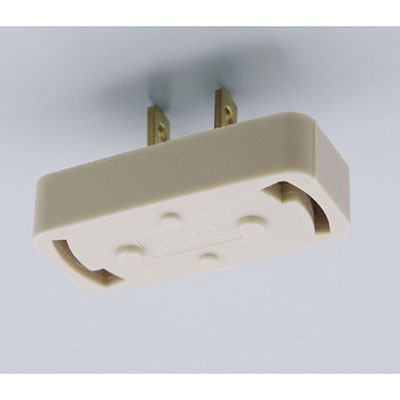 【メール便対応】朝日電器（ELPA）　引掛シーリングアダプター コンセント→シーリング　【品番：B-25H】