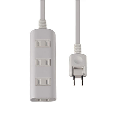 朝日電器（ELPA）　扉付タップ 4個口 5m ホワイト　【品番：WBT-N4050B（W）】