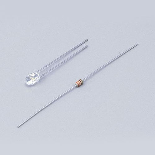 朝日電器（ELPA）　LED 3mm ホワイト　【品番：HK-LED3H（W）】