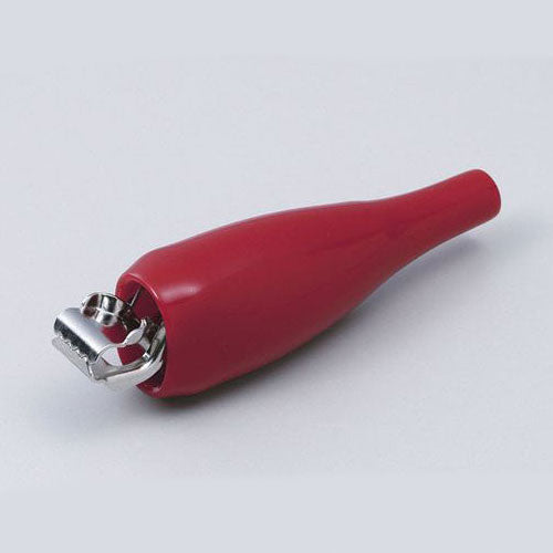 朝日電器（ELPA）　バッテリークリップ　レッド　【品番：HK-BK01H（R）】