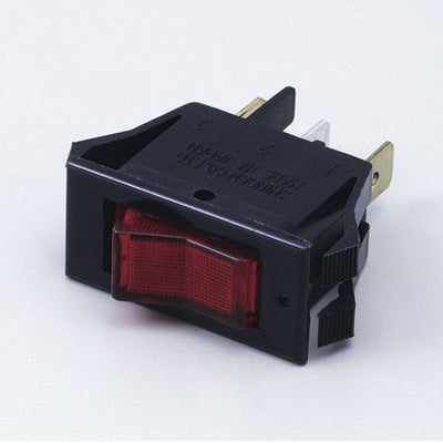 朝日電器（ELPA）　照光式スイッチ　レッド　【品番：HK-PSL01H（R）】