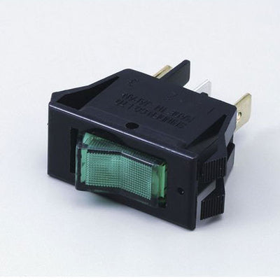 朝日電器（ELPA）　照光式スイッチ グリーン　【品番：HK-PSL01H（G）】