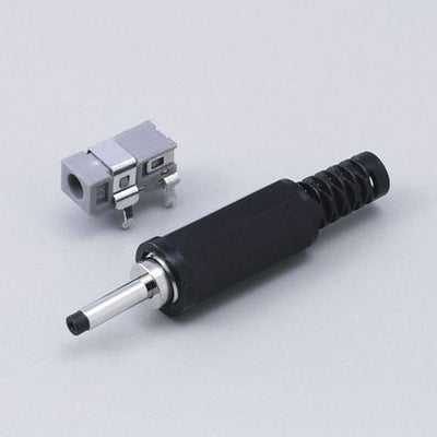【メール便対応】朝日電器（ELPA）　DCジャック&プラグ　【品番：HK-DCJP01H】