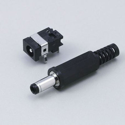 【在庫処分】【メール便対応】朝日電器（ELPA）　DCジャック&プラグ　【品番：HK-DCJP02H】