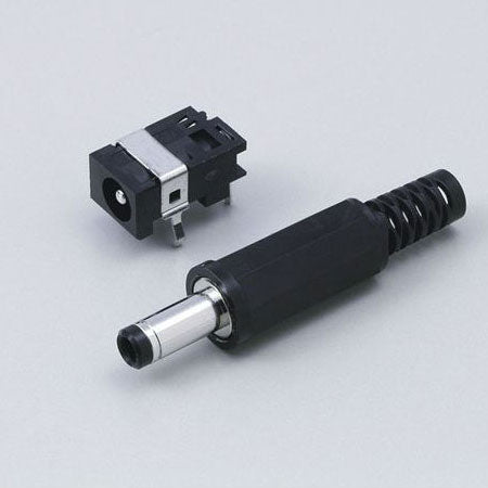 【在庫処分】【メール便対応】朝日電器（ELPA）　DCジャック&プラグ　【品番：HK-DCJP02H】