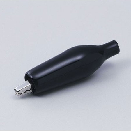 朝日電器（ELPA）　シールドクリップ Sサイズ ブラック　【品番：HK-SK01H（BK）】