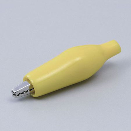 朝日電器（ELPA）　シールドクリップ Sサイズ　イエロー　【品番：HK-SK01H（Y）】