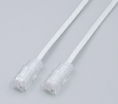 朝日電器（ELPA）　LAN・テレホン兼用フラットケーブル 5m　【品番：TEW-F050】