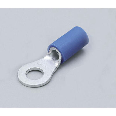 朝日電器（ELPA）　絶縁被覆付丸型圧着端子 V2-4 ブルー　【品番：PS-067H（BL）】