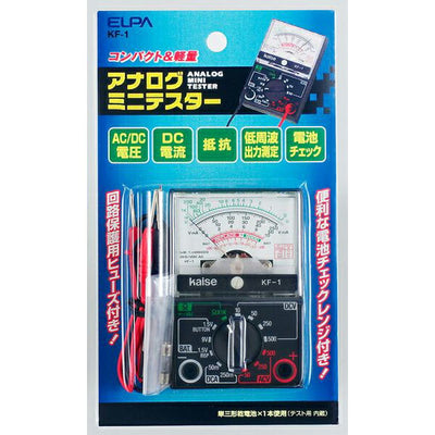 朝日電器（ELPA）　ミニテスター　【品番：KF-1】