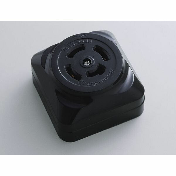 朝日電器（ELPA）　引掛露出コンセント 接地3P　【品番：AB-H231BH】