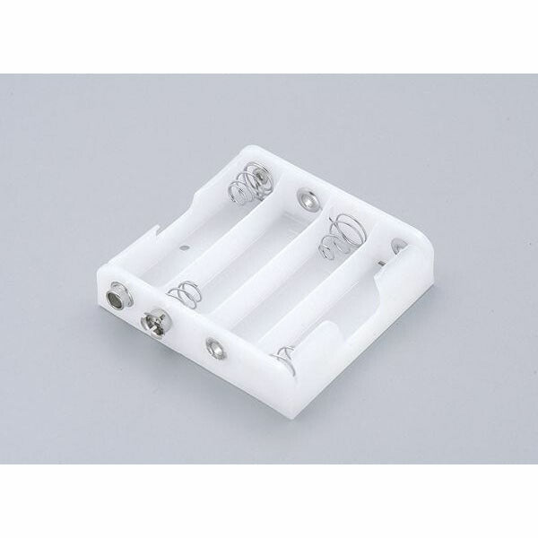 朝日電器（ELPA）　電池ボックス 単3形*4本用 スナップ　【品番：UM-341NH】