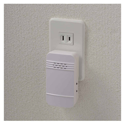 朝日電器（ELPA）　電池がいらないワイヤレスチャイム 防水押しボタン　【品番：WC-S6041AC】