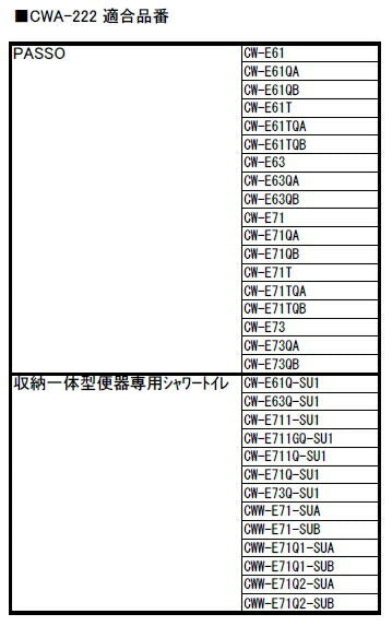 【メール便対応】LIXIL（INAX）　ノズルシャッター　【品番：CWA-222】