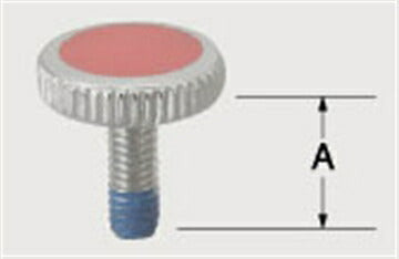 【メール便対応】LIXIL（INAX）　Mハンドル用表示ネジ（湯用）　【品番：41-36（H）（1P）】