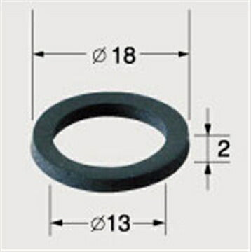 【メール便対応】LIXIL（INAX）　1/2”カップリングパッキン　【品番：50-07（1P）】
