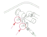 【在庫処分】【メール便対応】LIXIL（INAX）　ボールタップ用蝶ネジ　【品番：41-02（1P）】