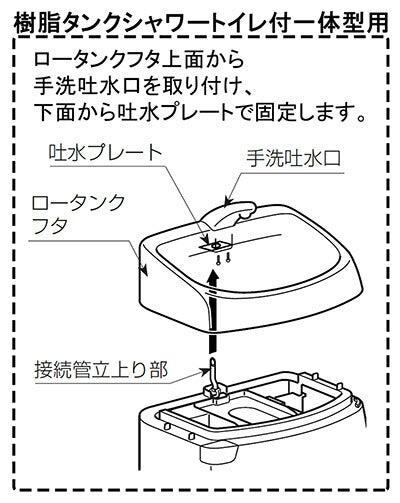 LIXIL（INAX）　手洗吐水口　アイボリー　【品番：A-4939/BU8】◯