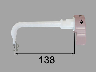 LIXIL（INAX）　一体型タンクハンドル　ピンク　【品番：TF-B182A/LR8】◯