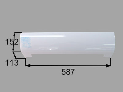 LIXIL（INAX）　長尺照明カバーサイド開口なし　【品番：BM-MAR-SC60-1-SET】