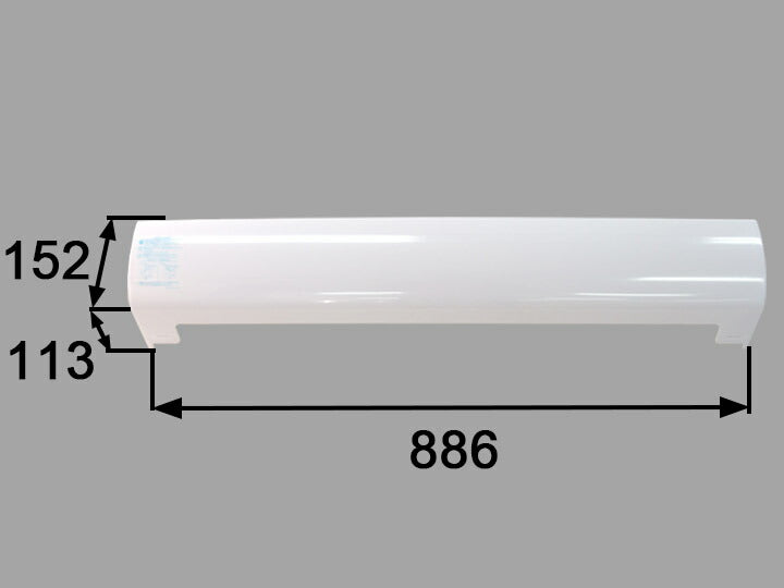 LIXIL（INAX）　長尺照明カバーサイド開口なし　【品番：BM-MAR-SC90-1-SET】